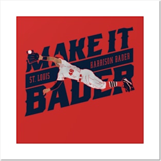 Harrison Bader Make It Posters and Art